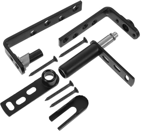 CONGARTENO Charnières à Ressort Inox Auto-fermantes pour Portes Battantes Fixation Bidirectionnelle Gauche Droite Ouverture Intérieure Extérieure Adaptées Bars et Salons
