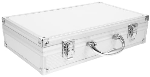 Alipis Maletín Micrófono Portátil Rígido para Micrófonos Inalámbricos con Organizador Interno y Asa Caja Protectora Resistente para Almacenamiento y Transporte Seguro de Accesorios
