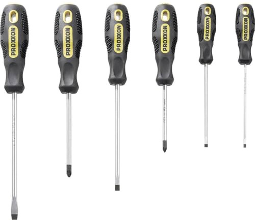 PROXXON 22606 FLEX-DOT-Schraubendrehersätze, Schlitz 6 teilig