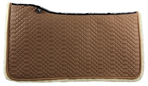 Engel Reitsport | Lammfell Western Squarepad WPAD1 Stoff schwarz