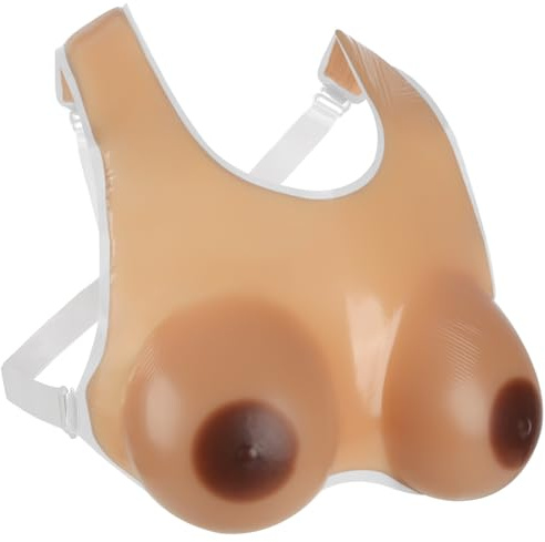 Vollence Strap on Silikonbrüste Silikon Brust gefälschte falsche Silikon Brustformen Brüste Brustprothesen Prothese für Mastektomie KreuzKommode Transfrauen Cosplay