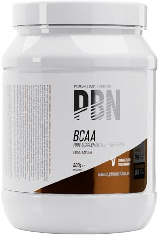 PBN Premium Body Nutrition BCAA 500g Pot, Cola