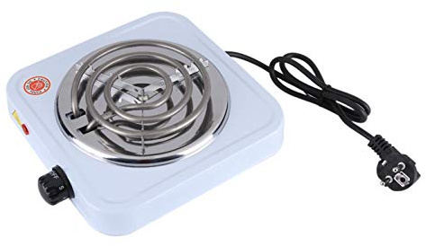 Elektroherd, 220V 1000W Elektroherd Brenner Küche Kaffeekocher Kochplatte Kochgeräte (EU-Stecker)