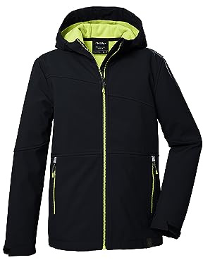 Killtec Kos 321 Bys Sftshll Jckt Jacket softshelljacka med huva för pojkar
