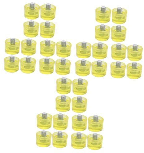 jojofuny 12pcs Upholstery Hammer Mallet Head Tip Replacement Dead Blow Mallets Soft Hammer Rubber Tip for Woodworking