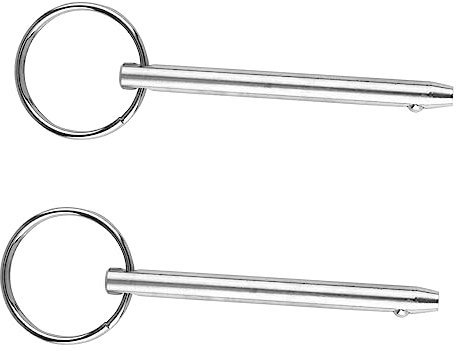 VILLFUL 2stücke Schnellspann-kugelbolzen Mit Federverriegelung Aus Edelstahl Bolzen Für Bimini-top-wechsel Robust Und Rostfrei