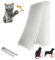 12PC Tapis Anti-Chat avec Pointes,40 * 20cm Tapis de Dissuasion répulsif pour Chat Chien Animal,avec 8 Ancrages au Sol en Forme de U, Répulsif Chats Chiens Naturel & Écologique pour Jardin, Clôtures