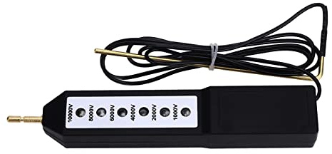 Electric Fence Tester, Fault Finder Farming Equipment, 10KV Portable Testing Tool with Light Voltage Tester Fencing Accessories for Electric Fence