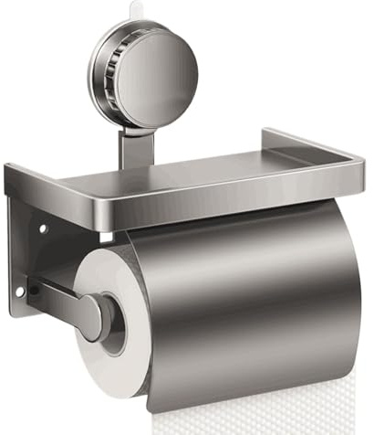 Porta carta igienica da bagno, supporto per carta igienica, dispenser di, supporto per WC a ventosa, porta carta da bagno, porta rotolo di carta igienica, porta carta igienica per accessori