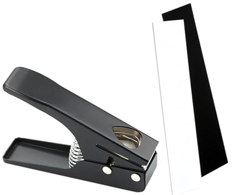 VICASKY Plektrum-stanzer für Gitarren Tragbarer Bassgitarren-plektrum-hersteller Gitarrenplektrum-stanzset für Diy-gitarrenbausatz und Gitarrenzubehör