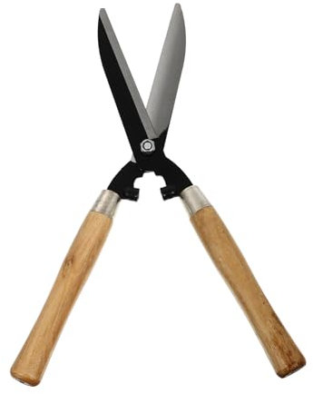 BESTonZON Holzgriff Astschere Für Baum Beschneiden Gartenschere Gartenwerkzeug Zweig Schere Mit Ergonomischem Griffdesign Schnittwinkel Astschere Gartenarbeit