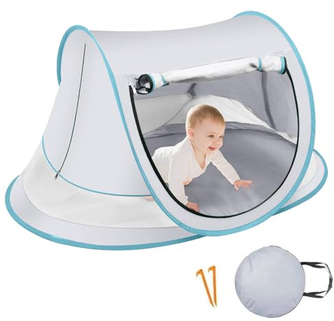 Rrlihjgu Parasol de plage imperméable léger extérieur pour jardin, pique-nique, camping, voyage