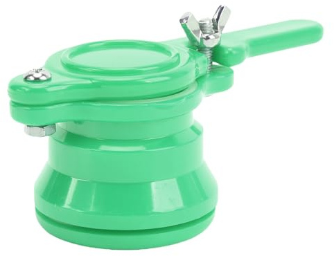 Haofy Honigschieber, Lebensmittelechter Kunststoff, Präzise Durchflusskontrolle, Auslaufsichere Gewindedichtung, Kompatibel mit Honigschleudern und -eimern (GREEN)