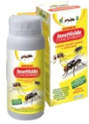 Insetticida Concentrato - per Uso Civile | Azione Abbattente - Residuale | Contro Insetti Volanti e Striscianti | per Ambienti Interni ed Esterni - per Verde Ornamentale - Lunga Azione - 250 ml