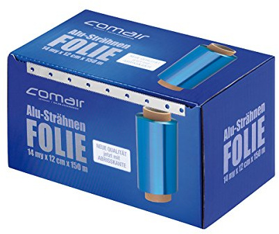 Comair 7000085 Alu-Folie Rolle, blau