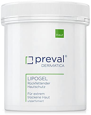 preval® LIPOGEL | Handcreme | Rückfettender Haut- und Kälteschutz für extrem trockene Haut | 400 g