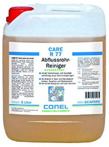 CARE R 77 Abflussrohr-Reiniger 5 Liter Kanister