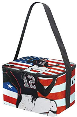 FANTAZIO Essensverpackung, American_Football-Lunchtasche