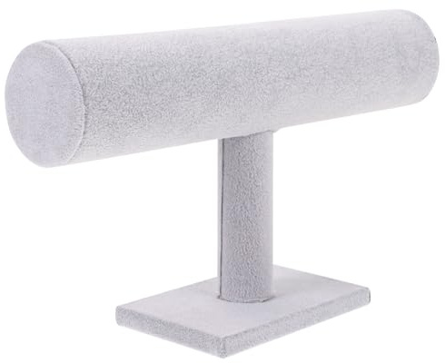 YARNOW Armband StäNder T Bar Armband Halterung Samt halter 23,5 X 15 X 7 Cm UhrenstäNder Aufbewahrung StäNder FüR GeschäFt Vitrine Zuhause