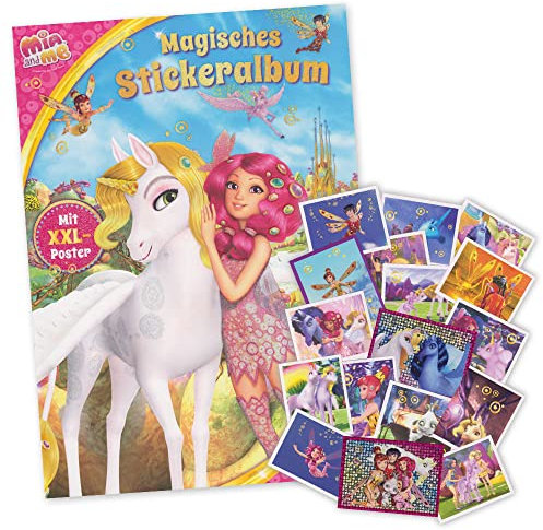 Mia and me - Edition 2021 - Starter Album + 50 Sticker gemischt (ohne Doppelte)