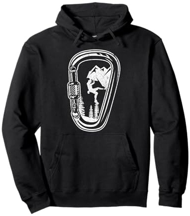 Escalade Bloc Montagne Mousquetons Escalade Idée cadeau Sweat à Capuche