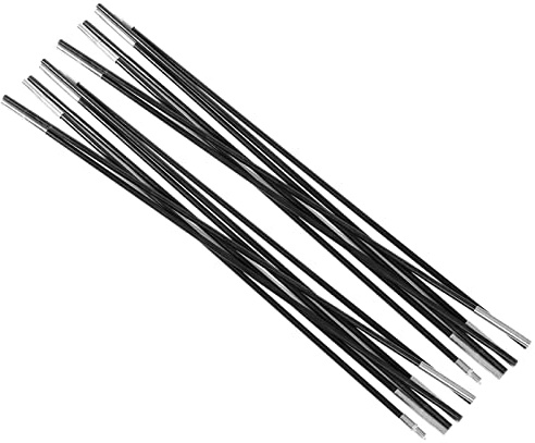 Fiberglass Replacement Awning Frame Kit, 3.96m, Universal Adjustable Tent Poles for Outdoor Camping Support