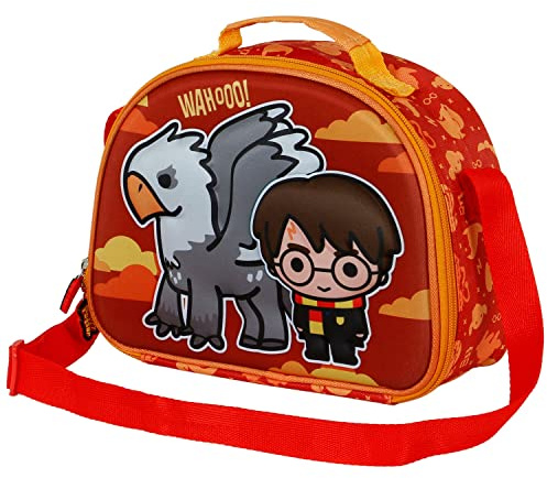 Harry Potter Buckbeak-Porta Merenda 3D, Arancione, 25.5 x 20 cm
