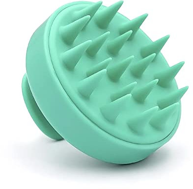 MUNSKT Massaggiatore per cuoio capelluto in silicone, spazzola per capelli morbidi Scrubber shampoo pulizia profonda, ridurre la forfora promuovere la crescita