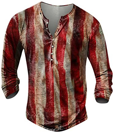 LSAltd Sport Tshirts Herren Rollkragenpullover Herren Oversized Tshirt Herren Zipper Hoodie Kompressionsshirt Herren Herren Hemd Herren Hoodie Zipper Hoodie Langarmshirt Herren（3-Red,3XL）