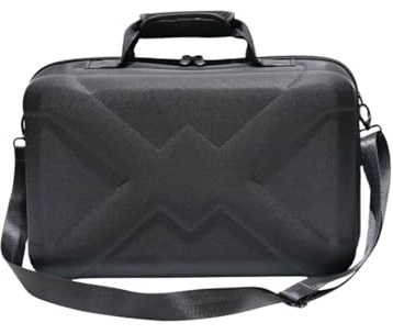 Levigo Custodia rigida in EVA per console di gioco, portatile, protettiva, borsa a tracolla per Sony PS5 Slim, accessori per console di gioco, custodia da viaggio con tracolla