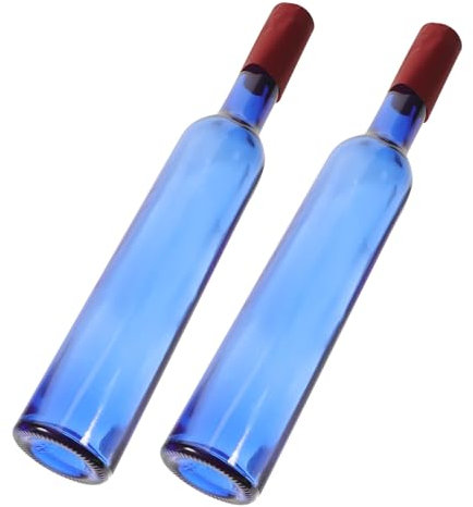 OFFSCH 2stücke Weinflasche Wiederverwendbare Leere Flasche Für DIY-Handwerk Als Wein Oder Saftbehälter Dekorativ Für Zuhause Und Partys