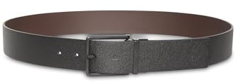 Calvin Klein Herren Gürtel Warmth Buckle 4 cm Eckige Schnalle