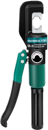 KANBCNG Manuell Hydraulische Quetschzange 60KN Crimpzange Set 4-70mm² Multi-Größe-Stirbt Professionellen Presszange Sechseckige Umlaufende Crimpzange Aluminiumrohrpresse PEX-Rohre Crimpzangen