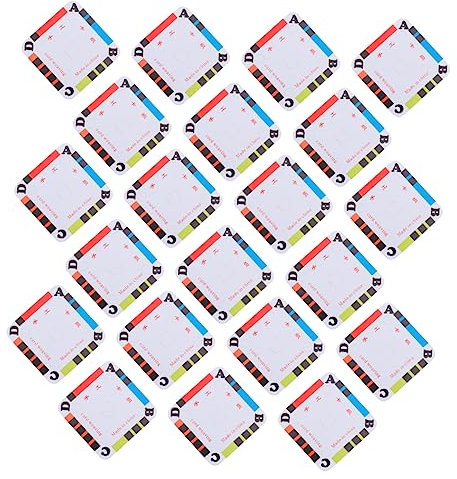 Angoily 4 Sätze Diy Webkarten Handgefertigte Papierkarten Für Kreative Bastelprojekte Langlebig Und Tragbar Für Handarbeiten Und Webkunst 50 Stück * 4