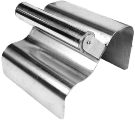 ALCXAZS Cazzuole per calcestruzzo versatili, cazzuola per cordoli da giardino, acciaio inossidabile di qualità per vari lavori di paesaggistica e bordatura, cazzuola per, Stile C
