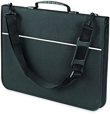 Artcare A3 Quartz Portfolio-Schwarz, Synthetische Material, 46x5x36 cm