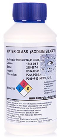500ml Water glass★Sodium silicate★liquid glass★Make sure to checkout with Minerals-water.ltd to get what's on the picture★