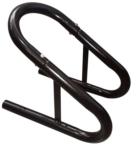 Extreme Max 5001.5759 3-Piece Motorcycle Wheel Chock - 6.5 Wide, Black