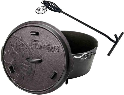 Petromax Marmite ft3 (Dutch Oven) avec pieds et lève-couvercle