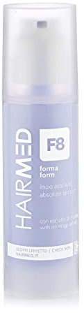 HAIRMED - F8 Crema Lisciante Capelli Professionale - Crema Anticrespo per Piega con Phon - 150 ml