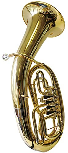 SYMPHONIE WESTERWALD® Kaiserbariton/Bariton, Gold/Silber, 4 Ventile, Minibalgelenk, inkl. Luxus-Gig-Bag, Neu