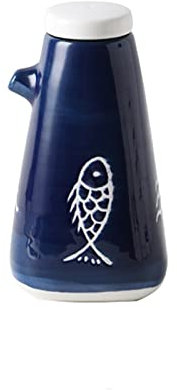 Dispensador de Botellas de Aceite y Vinagre Pote de aceite y vinagre Cocina Aceite de oliva Botella de aceite olla Sazonador Pot Olive Oil Dispenser Vinagre Juice Botella 10 oz Decantador de Jarra de