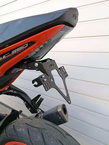 Kennzeichenhalter GroFaTec EVO für KTM RC 125/390 R Bj 2014-2021 rc125 Kennzeichenträger Nummernschild Träger Halter kurzes Heck Heckumbau Porta Targa KTM rc390