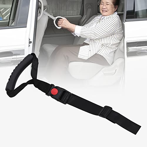 Auto-Haltegriff | Ergonomischer, robuster, verstärkter Nylon-Haltegriff für Senioren, Schwangere und Menschen mit Behinderung | Einfache Sitzmontage | Sichere Hilfe im Auto
