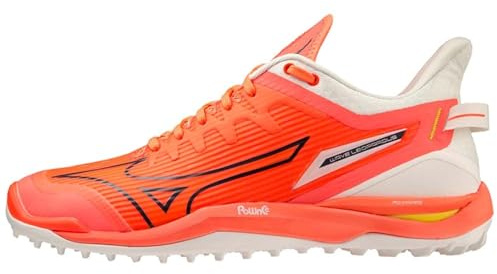 Mizuno Chaussures Wave Leopardus, unisexe-adulte, Neonflame Black Bolt, 38.5 EU