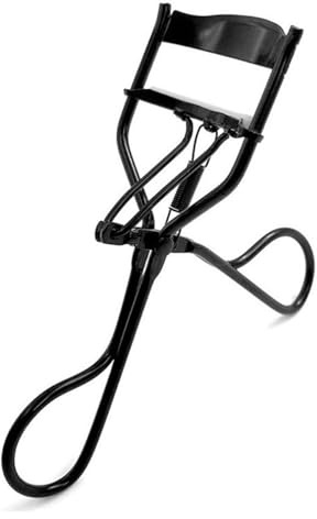 Eyelash Curler with No Pinching or Pulling Design - Just Beautifully Curled Eyelashes and Longer Looking Lash Line Curl - in Premium Matte Black Look