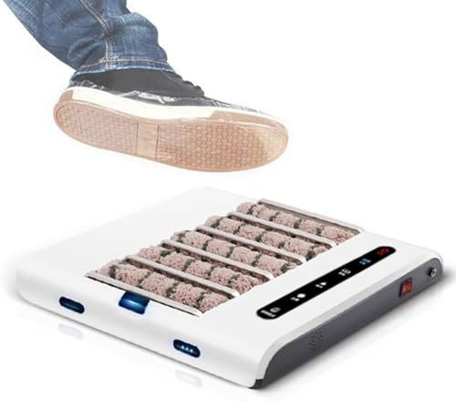 Fully Automatic Shoe Sole Cleaning Machine, Sole Cleaning Machine, Electric Shoe Polisher, Waterless Shoe Cleaner,Automatic Sensor Intelligent Shoe Polishing, 260RPM Rechargeable Entrance Shoe Brush