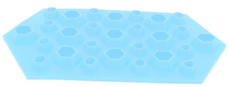 OKUMEYR Molde De De Silicona Para Hielo Dulces y Postres Molde De Cubitos De Hielo