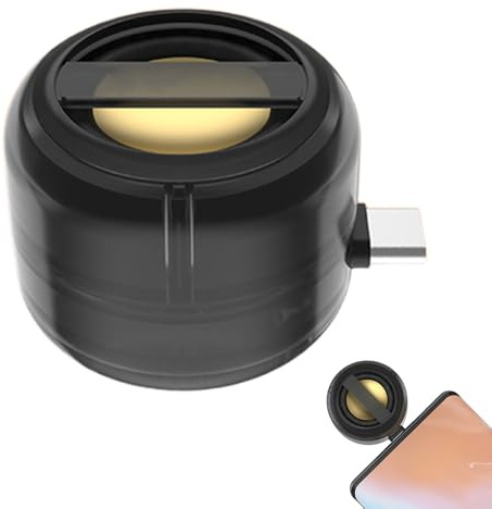 Amplificador de altavoz portátil 5X, Plug & Play para música/llamadas, nuevo altavoz portátil 2025 amplificador de sonido para teléfono móvil con 3.5mm/tipo C para smartphone, tableta, portátil (1