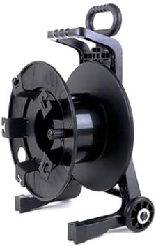 ZKLGS Enrollacables, Carrete de Cable móvil Tipo Pitman, Disco vacío de Fibra óptica, Bandeja for Cables de Fibra óptica, Varios Tipos de Cables y alambres, Tambor PCD310 PCD380(PCD310-WHEEL)